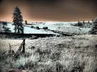 USA-Washington State-Palouse region-Bridge across Palouse river Art Print